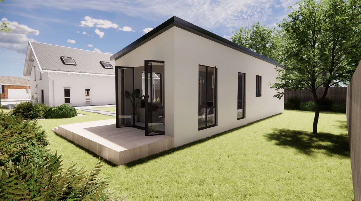 modular home extension